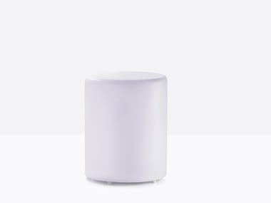 WOW 485L - Low polyethylene stool with light by Pedrali