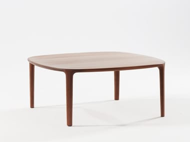 WU - Square solid wood coffee table by Artisan