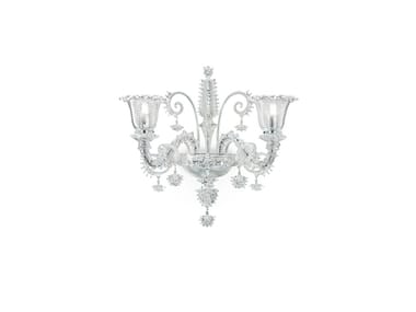 VENEZIA 1925 - Venetian crystal wall lamp by Barovier&Toso