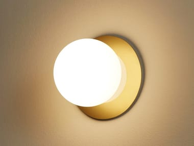 ALFI - LED dimmable glass wall light by Estiluz