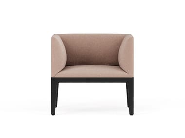 ALPLUS - Upholstered fabric armchair by Frezza