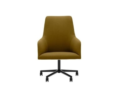 ALYA EXECUTIVE SO1480 - Height-adjustable office chair with castors with 5-Spoke base by Andreu World