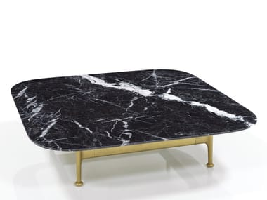 ANDES - Square marble coffee table by Wittmann