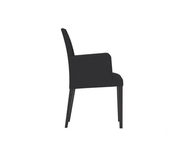 ANNA SO1384 - Upholstered chair with armrests by Andreu World