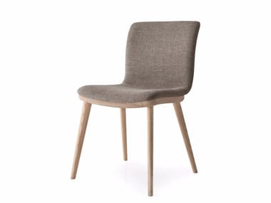 ANNIE - Upholstered fabric chair by Calligaris