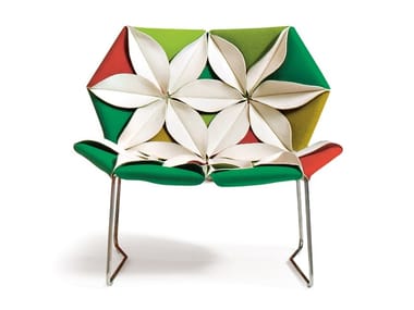 ANTIBODI - Sled base armchair by Moroso