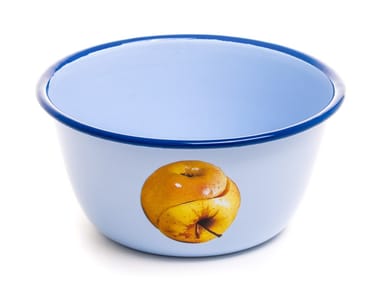 APPLE - Enamelled metal serving bowl (Request Info)