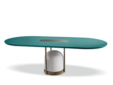 ARCANO - Oval dining table by Cantori