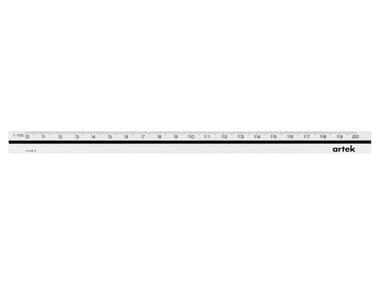 ARCHITECT'S SCALE - Aluminium scalimeter by Artek