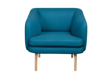 GABO - Fabric armchair with armrests by Casala