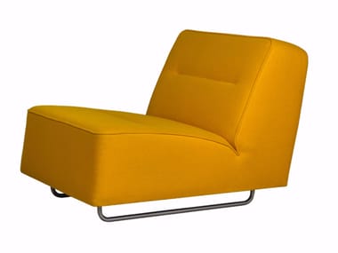 WAVE - Fabric armchair by Casala