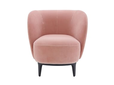 SOUFFLOT - Fabric armchair with removable cover with armrests by Ligne Roset