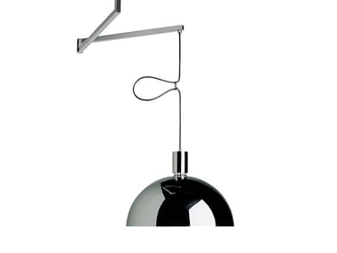 AS41Z - Swivel chrome plated pendant lamp by Nemo