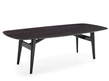 ABREY - Rectangular ash table by Calligaris