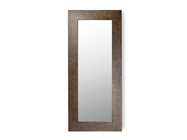 ASIA - Rectangular wall-mounted framed mirror by Cantori