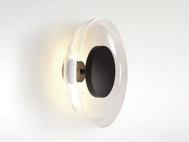 AURA PLUS - LED blown glass wall light by Marset