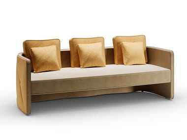 AURA - 3 seater fabric sofa by Reflex