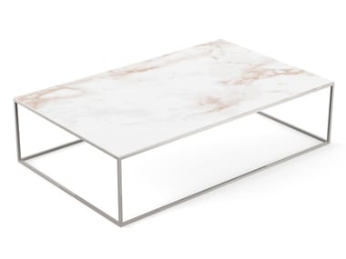 PIXEL - Low rectangular garden side table by Vondom