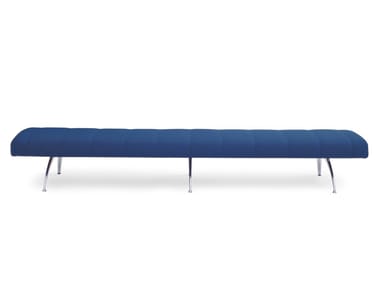 WAITING - Backless fabric bench seating by Moroso