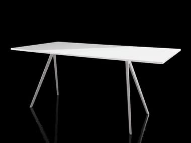 BAGUETTE - Rectangular MDF table by Magis