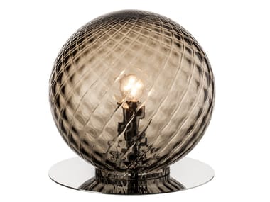 BALLOTON - Blown glass table lamp by Venini