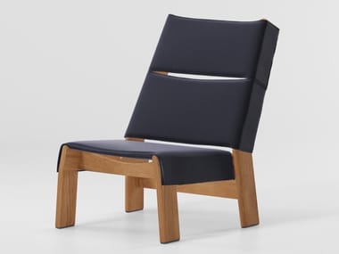 BAND - Teak garden armchair by Kettal