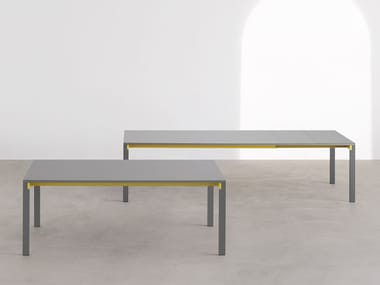 BEAM - Extending rectangular table by Desalto