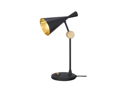 BEAT - LED adjustable brass table lamp by Tom Dixon