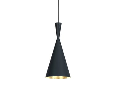 BEAT TALL - LED brass pendant lamp by Tom Dixon