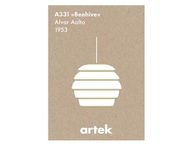 BEEHIVE POSTER - Print on paper by Artek