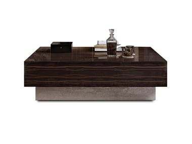 BELLE EPOQUE - Square wooden coffee table for living room by Reflex