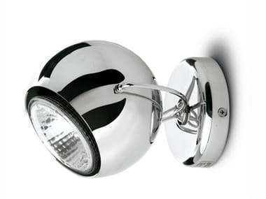 BELUGA STEEL - Adjustable spotlight by Fabbian