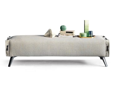 CUFF - Upholstered fabric bench by Bonaldo