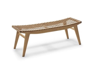 KLISMOS - Oak bench by Knoll