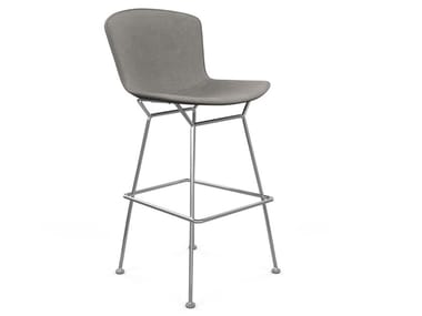 BERTOIA - Fabric stool with back (Request Info)