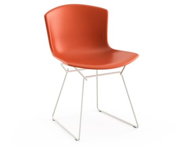 BERTOIA - Sled base plastic chair (Request Info)