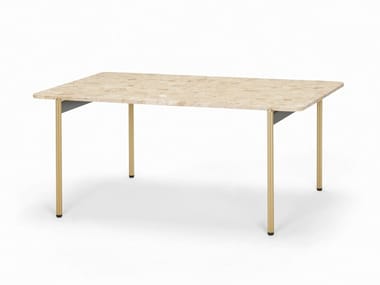 BLUME BLT_90x60 - Rectangular coffee table by Pedrali