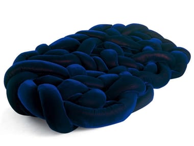 BOA - Velvet sofa by edra