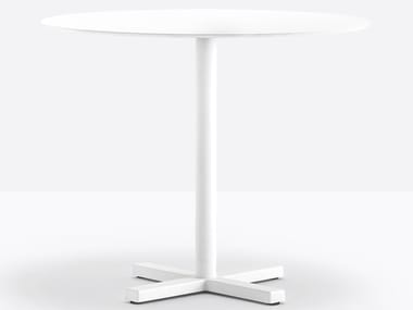 BOLD 4750 - Steel contract table with 4-star base by Pedrali