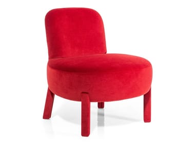 BONOBO - Upholstered fabric easy chair by Moroso