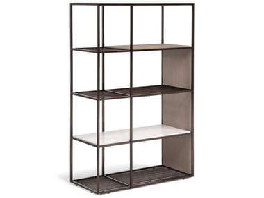 FIL ROUGE - Open bookcase by Natuzzi Italia