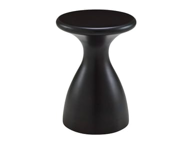 BOTTLE - Low solid wood stool by Ligne Roset