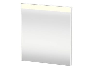 BRIOSO - Wall-mounted mirror with integrated lighting by Duravit
