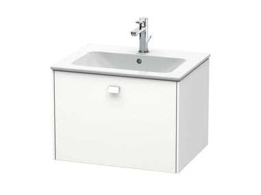 BRIOSO - Single wall-mounted vanity unit with drawers by Duravit