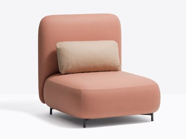 BUDDY 212S - Fabric lobby chair by Pedrali