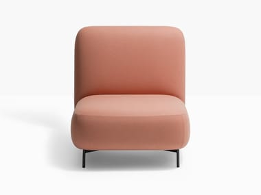 BUDDY 213S - Fabric lobby chair by Pedrali