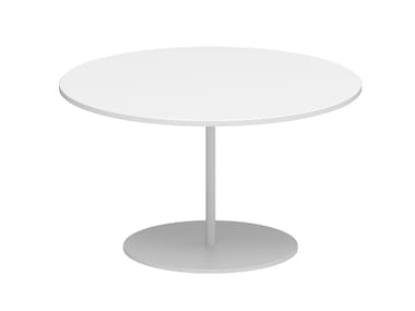 BUTLER - Round ceramic garden side table by Royal Botania