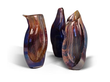 CALCEDONIO - Murano glass vase by Reflex