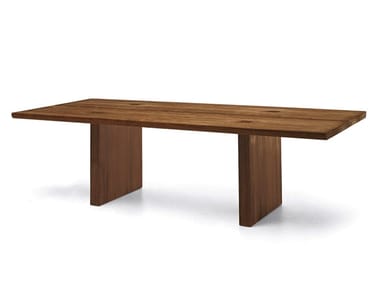 CELERINA - Rectangular solid wood table by Riva 1920