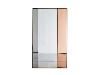 CAMPOS - Rectangular framed mirror by Sovet Italia